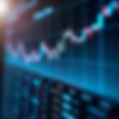 A chart illustrating the trends in money market rates over time