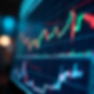 Evaluating Penny Stock Opportunities Close-up of stock charts indicating potential investment opportunities