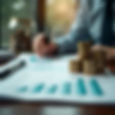 Planning for Financial Futures Conceptual image showcasing financial planning