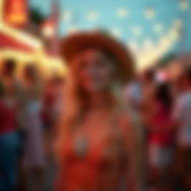 Celebrating the Vibrant Culture of Texas Vibrant local culture depicted through art and festivities