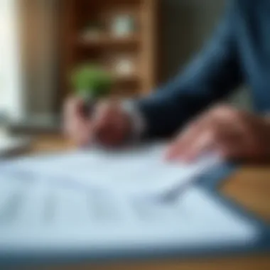Understanding Mortgage Documents Homeowner examining mortgage papers
